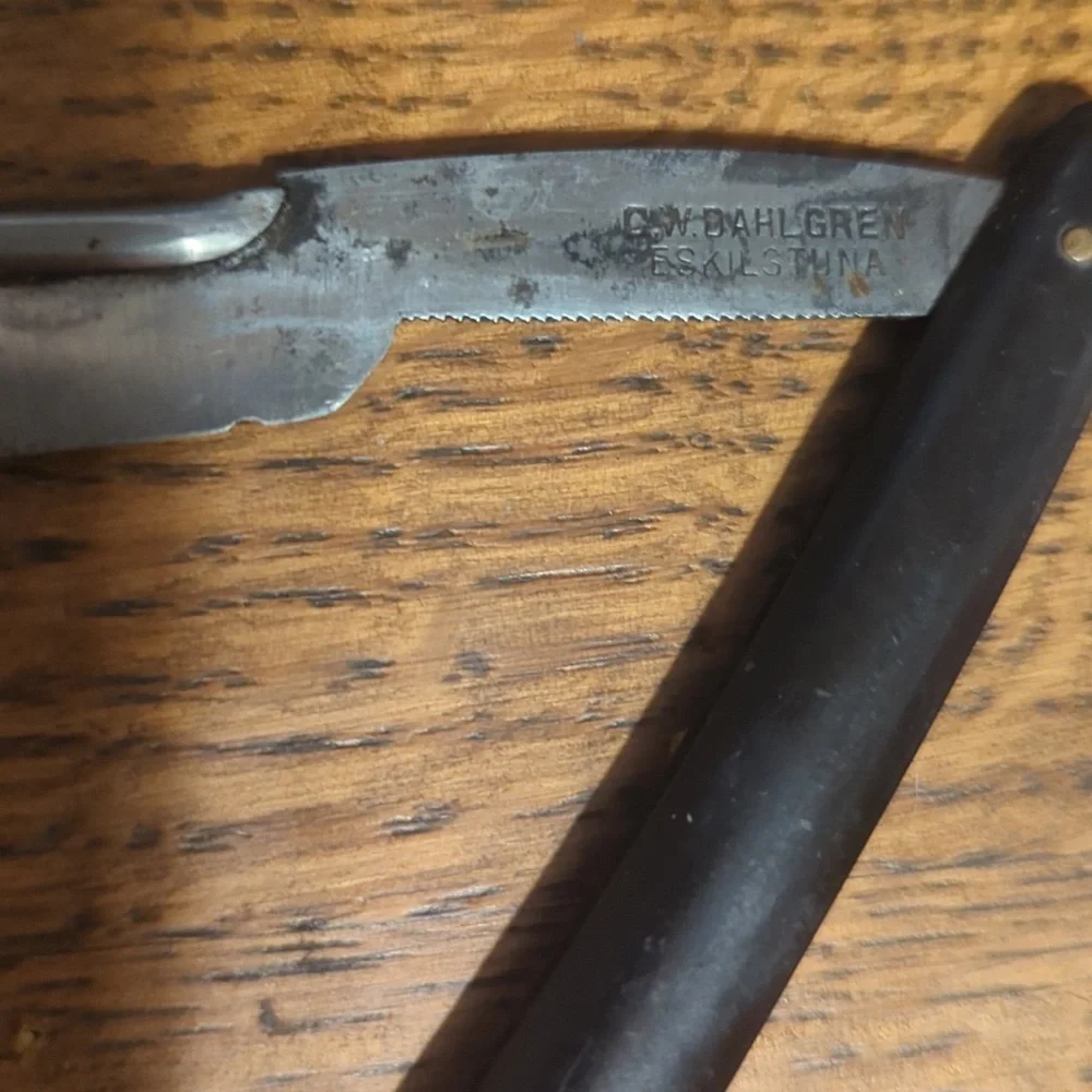 CW DAHLGREN STRAIGHT RAZOR RARE - Picture 2 of 2